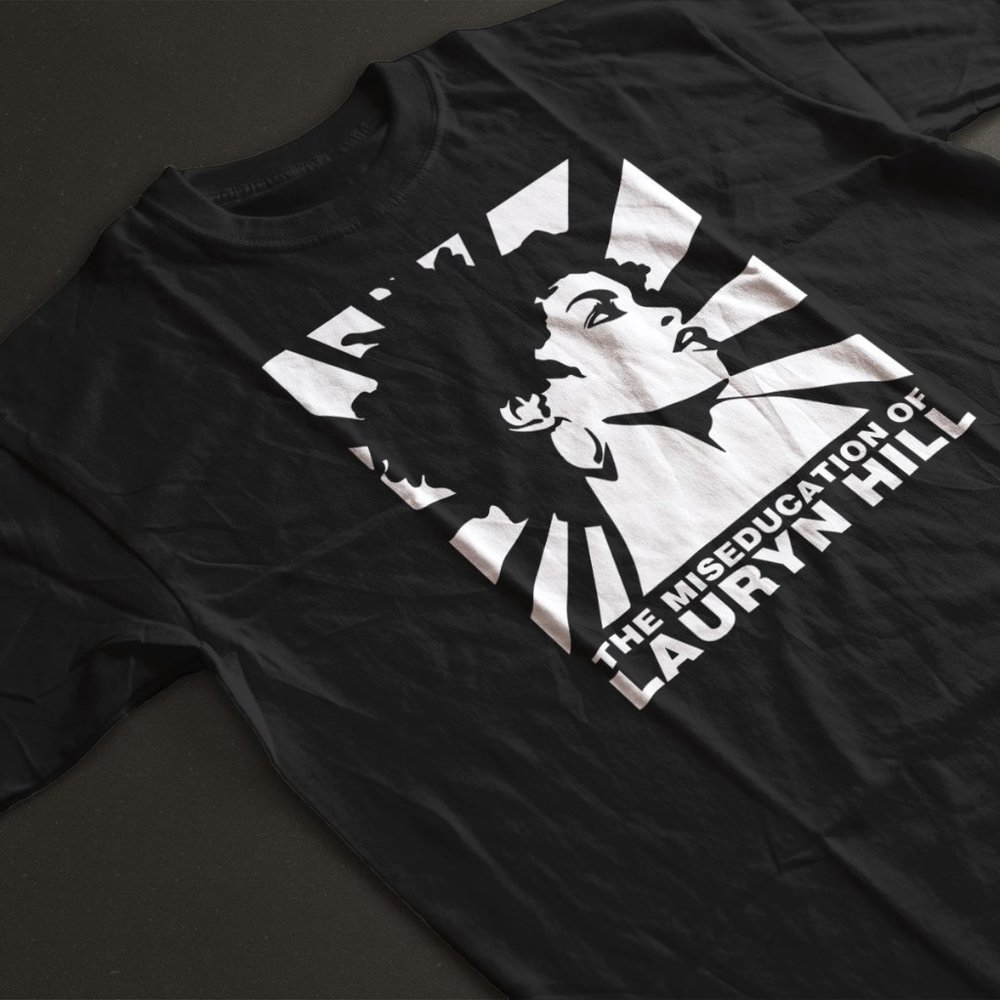 Lauryn Hill Miseducation Hip Hop T-Shirt. Black. Multiple Sizes. Fast Shipping!